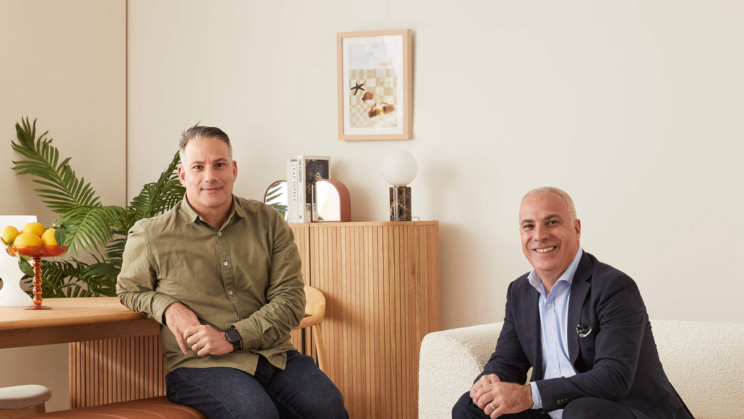 Life Interiors founders, Geoff and Basil Karam.