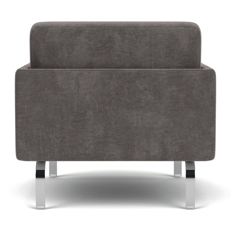 Danny Steel Grey Textured Weave