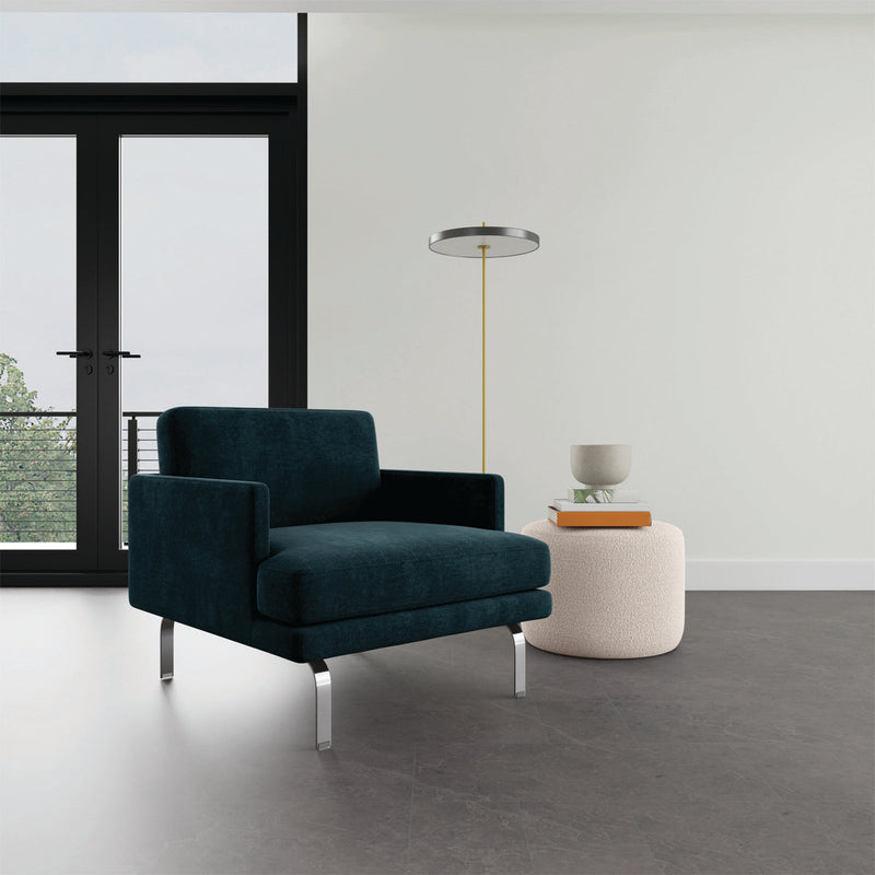 Danny Dust Blue Textured Weave