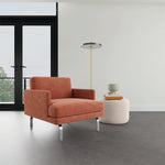 Danny Dusty Rose Textured Weave