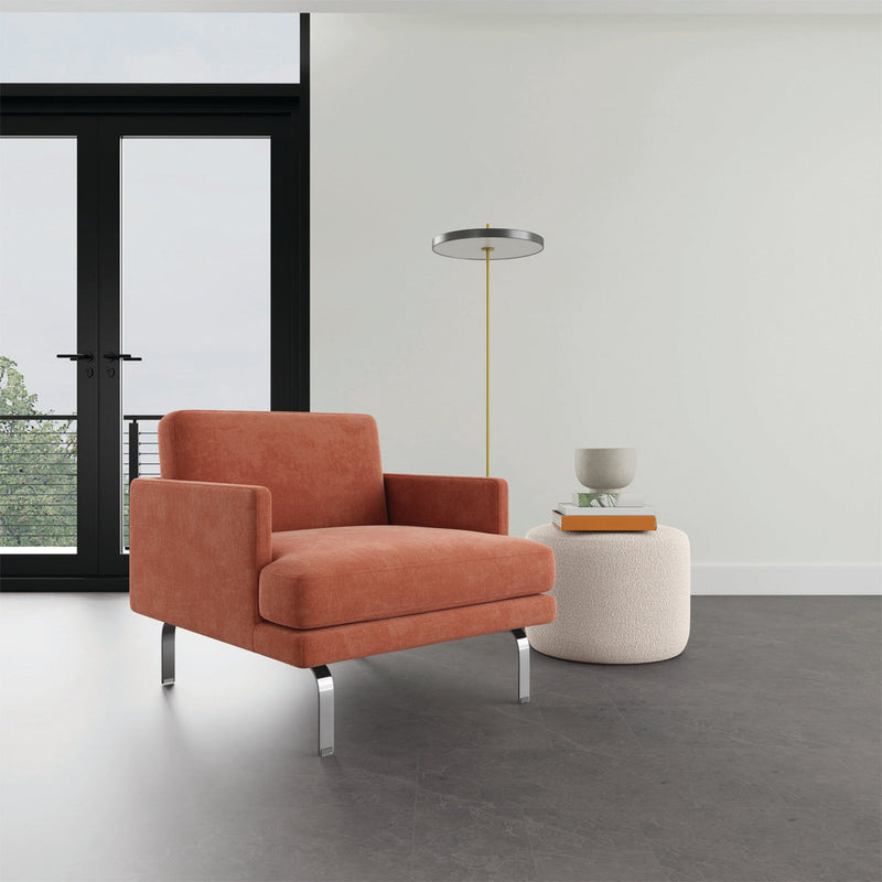 Danny Dusty Rose Textured Weave