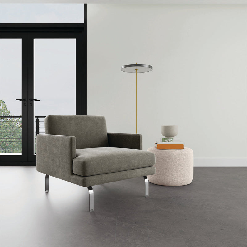 Planet Grey Green Fabric