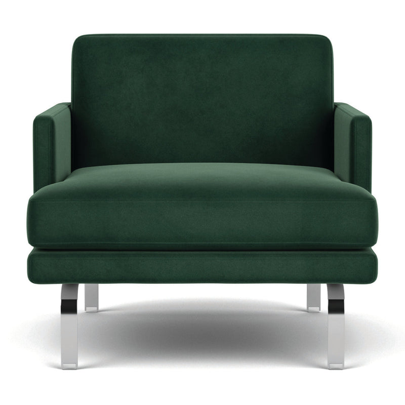 Lux Dark Green Velvet