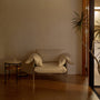 Alva Nougat Frame Armchair - Hyams Sable / Nougat Frame