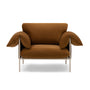 Alva Nougat Frame Armchair - Malibu Cognac / Nougat Frame