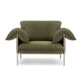 Alva Nougat Frame Armchair - Malibu Matcha / Nougat Frame