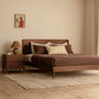 Marlo King Bed - Walnut
