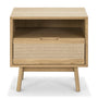 Arigato Timber Bedside Table - Oak