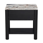 Ocean Storm Marble / Black Oak