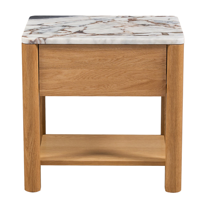 Ocean Storm Marble / Oak