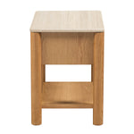 Travertine / Oak