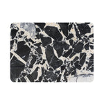 Black Calacatta Viola Marble / Walnut