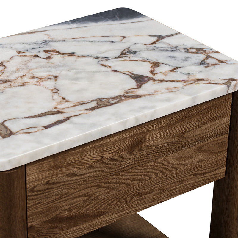 Ocean Storm Marble / Walnut