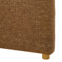 Harlo King Bed Head - Caramel Textured Weave