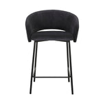 Asher Velvet Bar Stool (65cm)
