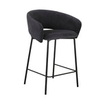 Asher Velvet Bar Stool (65cm)