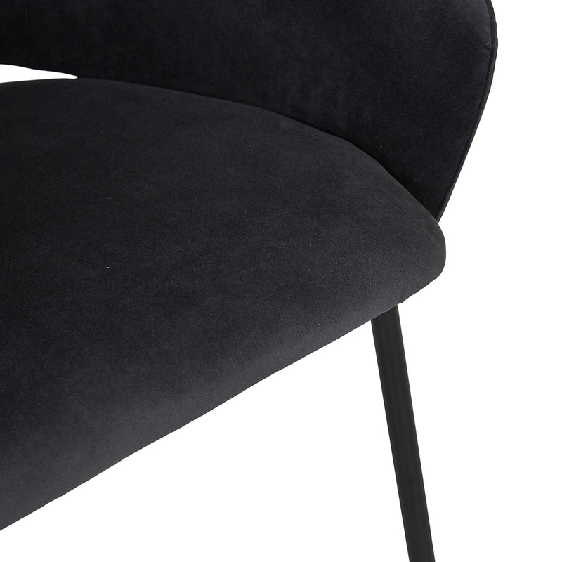 Asher Velvet Bar Stool (65cm)