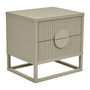 Benjamin Ripple Bedside - Putty