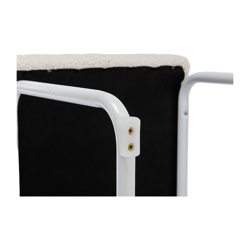 Blake Rattan Boucle Dining Chair