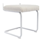 Blake Rattan Boucle Dining Chair