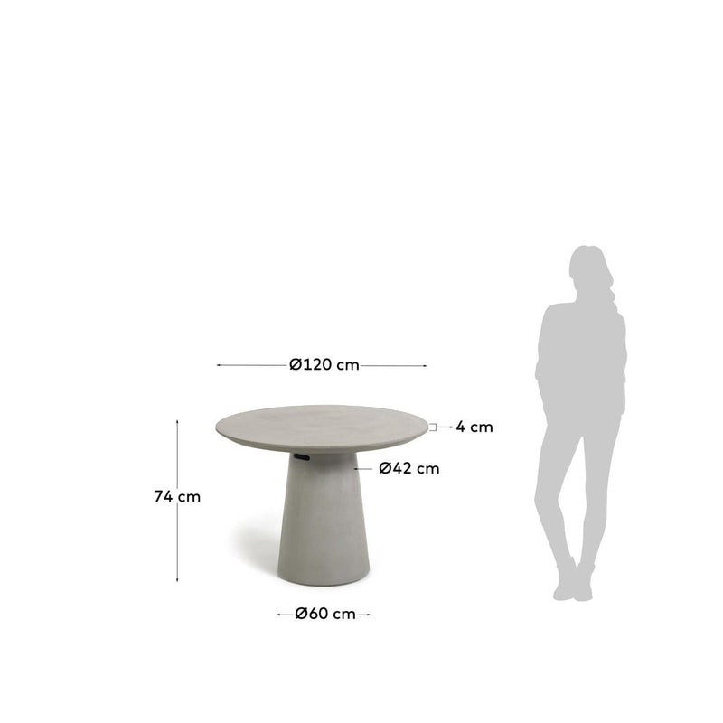 Itai Cement Alfresco Dining Table