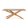 Mikado Outdoor Rectangle Dining Table - Teak / 203cm