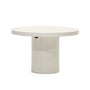 Aiguablava Round Outdoor Table - White / 120cm Diameter