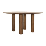 Walnut / 150cm Diameter