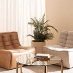 N701 1 Seater Leather Sofa