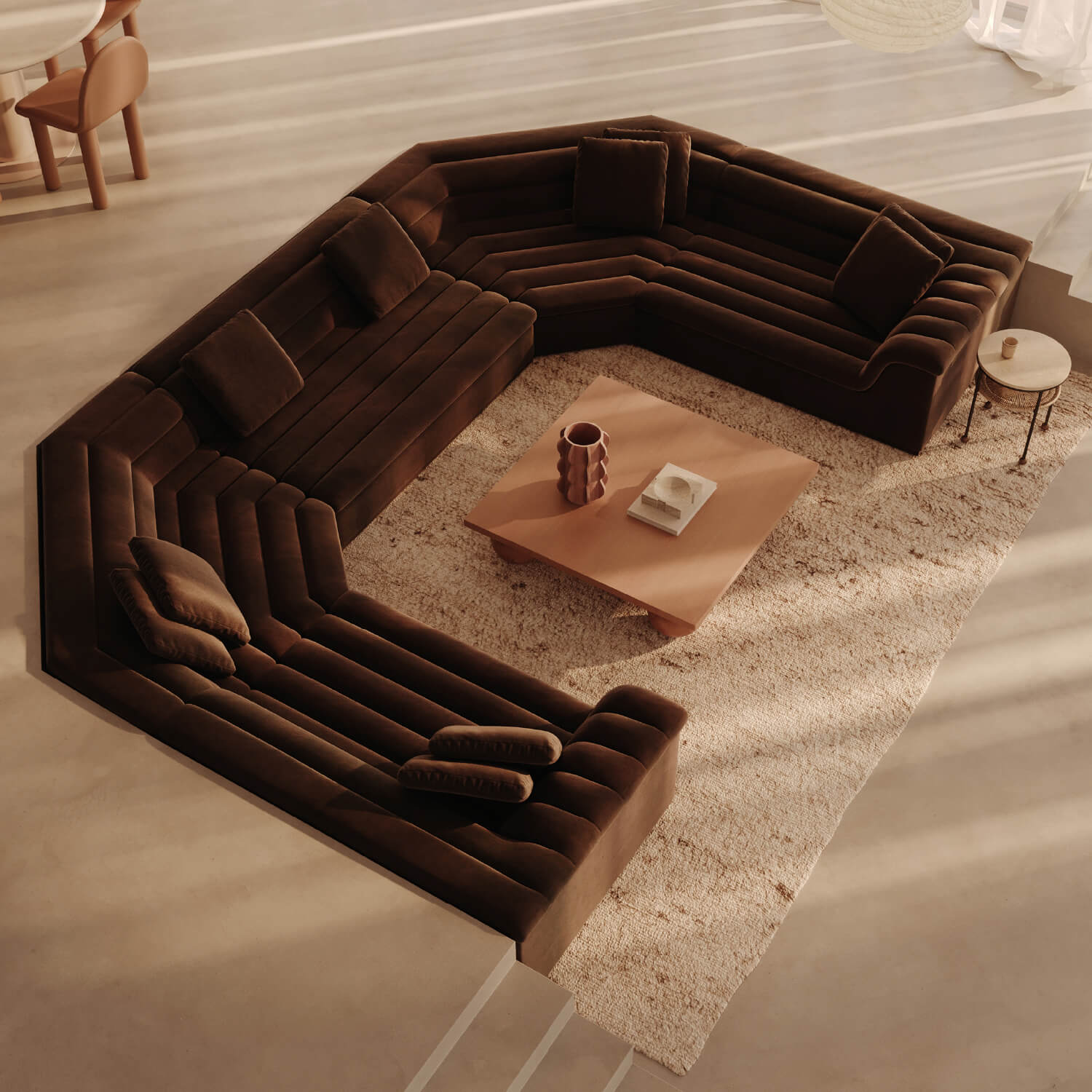 Float Modular Sofa styled image 1