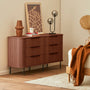 Rio Chest of 6 Drawers - Walnut