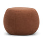 Pouf Fabric Ottoman - Rust