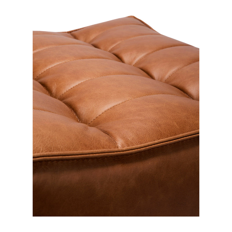 N701 Leather Ottoman