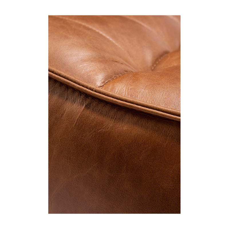 N701 Leather Ottoman