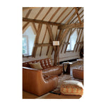 N701 Leather Ottoman