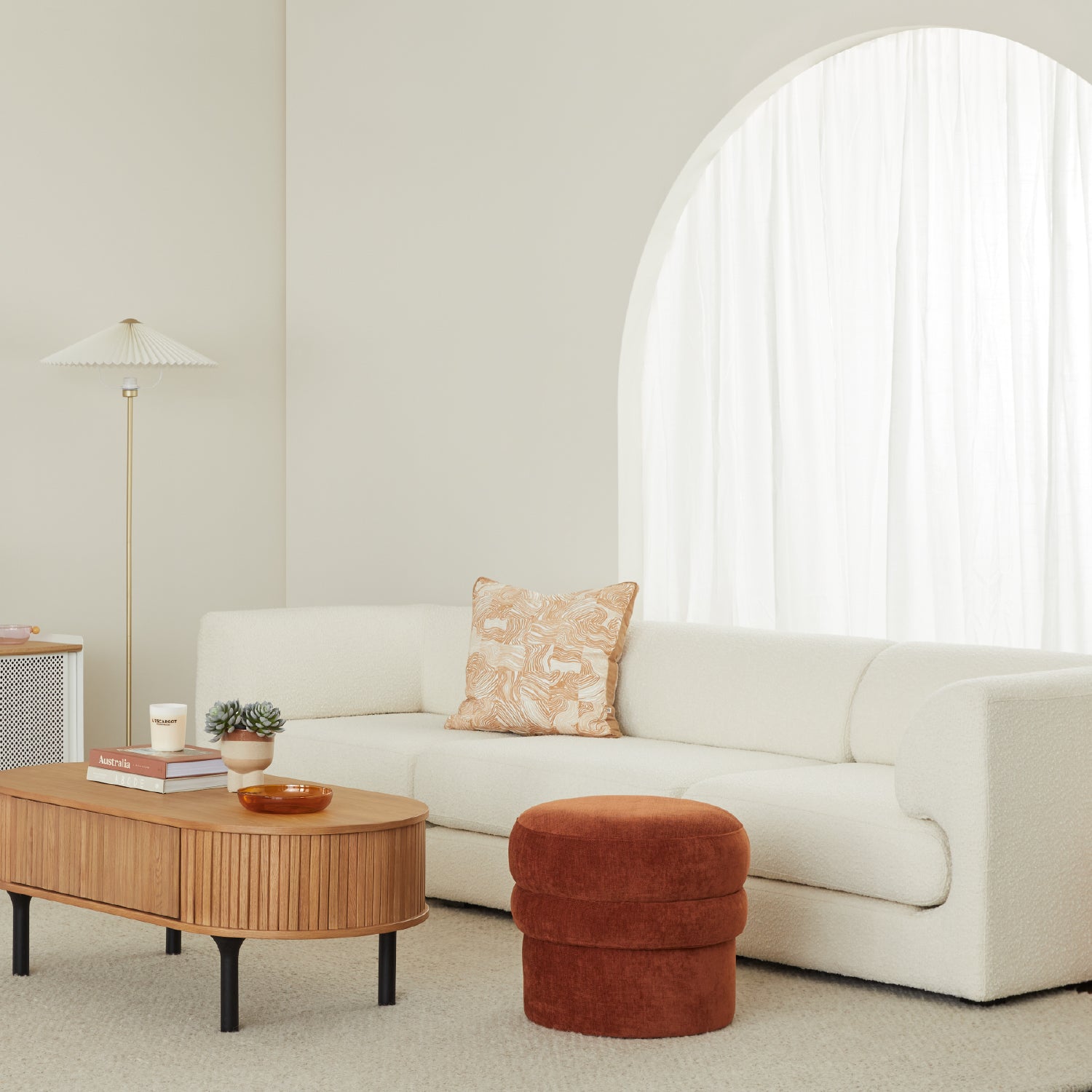 Prague Modular Sofa styled image 2