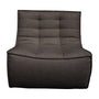 N701 1 Seater Sofa - Dark Grey