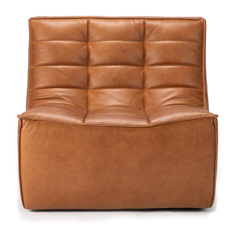 N701 1 Seater Leather Sofa
