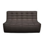N701 2 Seater Sofa - Dark Grey
