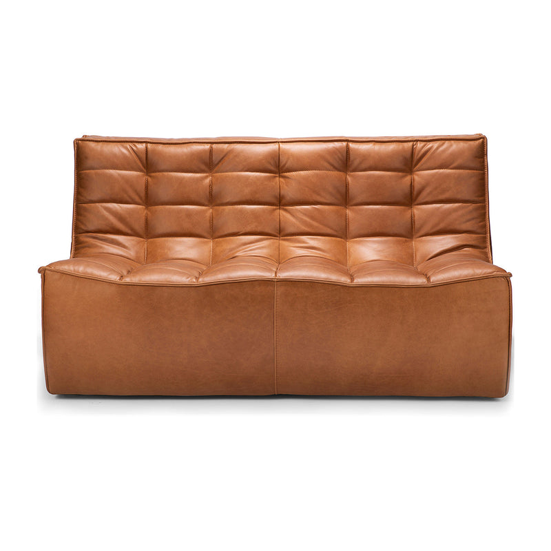 N701 2 Seater Leather Sofa