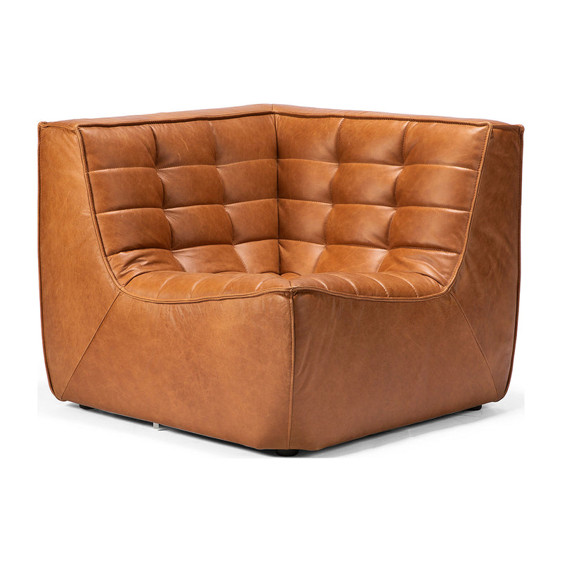 N701 Corner Seater Leather Sofa