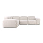 Muse 4 Piece Modular Sofa - Byron Oyster