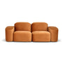 Muse 2 Seat Sofa - Malibu Caramel