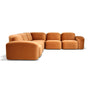 Muse 5 Piece Modular Sofa - Malibu Caramel
