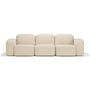 Muse 3 Seat Sofa - Cabarita Natural
