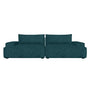 Daphne 2 Seater Modular Sofa - Lux Shadow Blue Velvet
