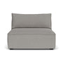 Daphne Boucle 1 Seater Modular Piece (Armless) - Warm Grey