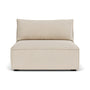 Daphne Boucle 1 Seater Modular Piece (Armless) - Sand Dune