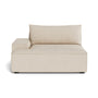 Daphne Boucle 1 Seater Left Arm Modular Sofa - Sand Dune