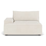 Daphne Velvet 1 Seater Left Arm Modular Sofa - Velvet Dune Cord